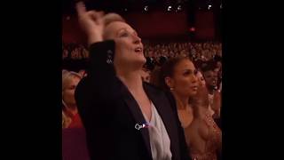 MERYL STREEP REACTION  87TH ACADEMY AWARDS 2015  actor shorts [upl. by Akimak]