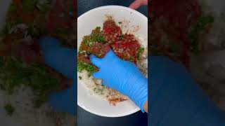 Sogan Dolmasi Gefüllte Zwiebeln food recipe cooking yummy homemade [upl. by Eecyaj]