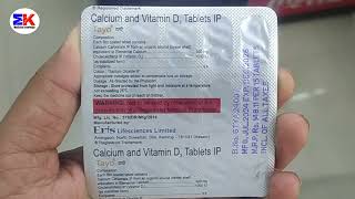 Tayo Tablet  Calcium and Vitamin D3 Tablets  Tayo Tablet Uses Benefit Dosage review in Hindi [upl. by Gimble]