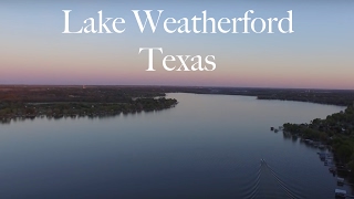 Lake Weatherford  Drone Flight [upl. by Oilla]