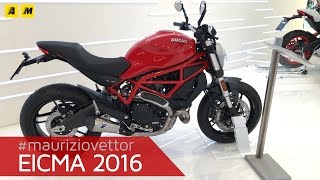 Ducati Monster 797 ENGLISH SUB [upl. by Epotimet590]