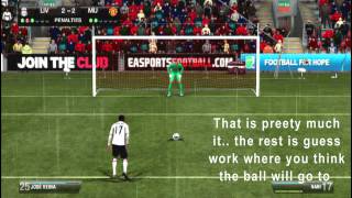 Fifa 13  How To Save Penaltys Tutorial [upl. by King]