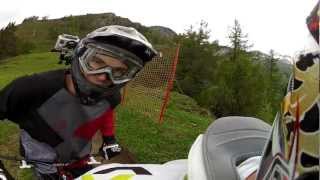 Opening Day with Friends  Crans Montana BikePark 2012  MTB POV Series [upl. by Imarej]