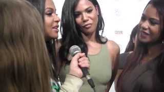 Liz Danielle and Christina Milian Interview at Beauty Con Los Angeles [upl. by Ezar]