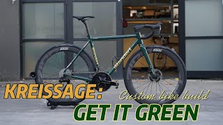 GREEN AND GOLD Dream Build Bike Standert Kreissäge RS [upl. by Yanrahc]