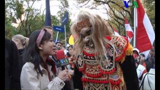 New York Marathon  Liputan Pop Culture VOA untuk Dahsyat [upl. by Maible]