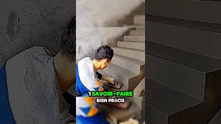 Voici Comment Sont Réalisés Des Escaliers En Béton béton escalier fabrication batiment [upl. by Newman]