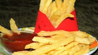 Crispy amp Instant French Fries Mc Donalds Easy Recipe Of Potato French Fries  By Food Connection [upl. by Enived]