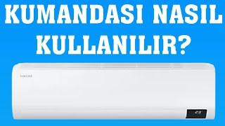 Samsung Klima Kumandası Nasıl Kullanılır [upl. by Muslim307]