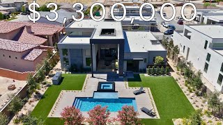 Inside a 3300000 Custom Luxury Las Vegas Estate [upl. by Suk]