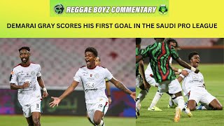 Demarai Gray scores his first goal in the Saudi Pro League [upl. by Zindman]