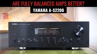 ATTAINABLE HIGHEND Yamaha AS2200 Amplifier Review [upl. by Kennett]