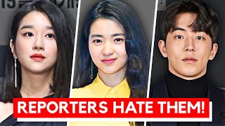 The RUDEST Korean Actors According To Reporters amp Staff [upl. by Beeck]