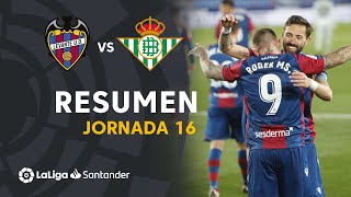 Resumen de Levante UD vs Real Betis 43 [upl. by Tengler]