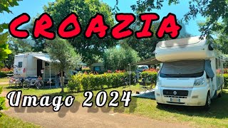 CROAZIA mare 2024 dove andare in camper Un campeggio da non perdere👍 [upl. by Pierrette556]