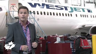 WestJet Helium  stateoftheart moneysaving feature  April Fools [upl. by Arley]