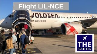 FLIGHT REPORT  Flight Lille LIL  Nice NCE  A320 Volotea [upl. by Akeit]