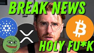 🚨 BITCOIN Holy Fuk This BREAKING NEWS changes EVERYTHING [upl. by Yllet]