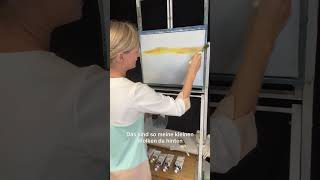 Sonnenuntergang mit Ölfarbe tutorial malen painting malerei landschaft [upl. by Stavros685]