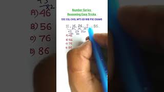 रीज़निंग Series Missing Number Series Reasoning Classes Reasoning for SSC CGL GD CHSL [upl. by Ennaihs225]