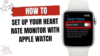 How to Set Up Your Heart Rate Monitor with Apple Watch [upl. by Kreg]