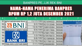 CARA CEK PENERIMA BPUM BLT UMKM 12 JUTA BULAN DESEMBER 2021  BPUM Tahap 4 Kapan Cair [upl. by Eenahpets]