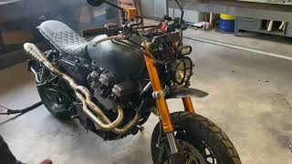 Honda cb750 exhaust sound [upl. by Gershon]