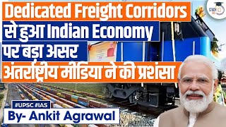 Study finds Dedicated Freight Corridors paving Path for more Equitable Economic growth across India [upl. by Lanctot]