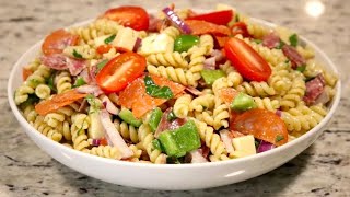 Zesty Italian Pasta Salad [upl. by Colver]