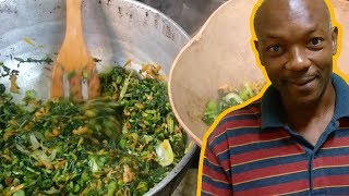 How To Cook Jamaican Callaloo Vegan Breakfast Quick amp Easy Recipe [upl. by Emmuela381]