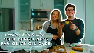 KELLI BERGLUND TEACHES ME TO BAKE  Cooking With Bradley [upl. by Illac398]