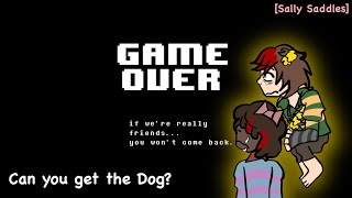 Can you get the Dog  ANIMATION MEME  GACHA  UNDERTALE  Sally Saddles [upl. by Laamak289]