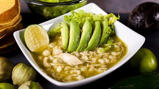 Dime si has probado este pozole verde de pollo [upl. by Dier]