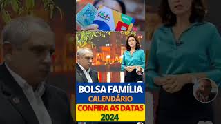 Calendário de seis últimos meses do bolsa família 2024 Brasil bolsafamília advogado dinheiro [upl. by Olracnaig]