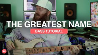 The Greatest Name  Winning Team  Planetshakers Official Bass Tutorial Video [upl. by Mersey]