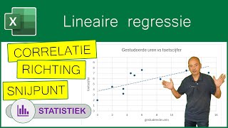 Lineaire regressie [upl. by Ibmat]