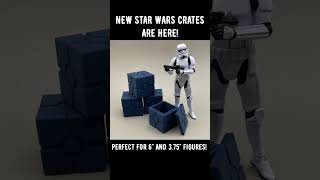 New Star Wars 3d Printed Accessory Crates starwars 3dprinted [upl. by Fendig]