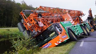 Dangerous Operator Excavator Crane amp Truck Fails  Biggest Heavy Equipment Disaster Compilation [upl. by Annavoig]