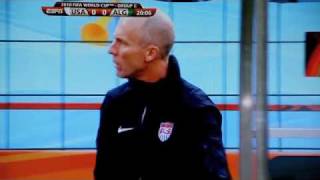 Dempsey Disallowed Goal vs Algeria  2010 World Cup [upl. by Mab]