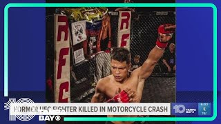 Former UFC fighter killed in motorcycle crash on Gandy Bridge [upl. by Adnamaa967]