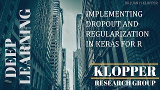 Regularization and dropout using Keras for R [upl. by Edris]