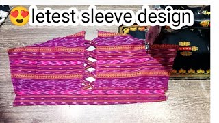 💕 trending sleeve design hand design cutting and stitching baju designs viralvideo trendingvideo [upl. by Eixor]