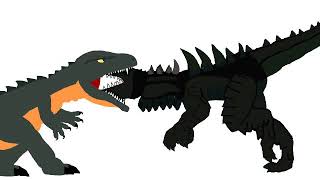 Short fight Gorosaurus VS Zilla [upl. by Monte555]