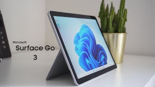 Microsoft Surface Go 3 Review and Unboxing With Surface Type Cover [upl. by Ahtanoj]