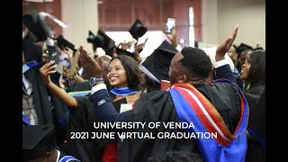 University of Venda 2021 June Virtual Graduation Ceremony [upl. by Fritz]