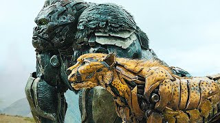 Transformers 5 The Last Knight Bumblebee vs Barricade Bluray FULL HD [upl. by Gorton]