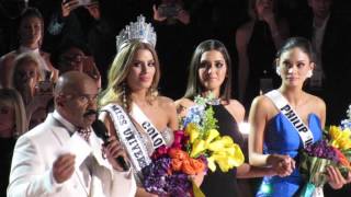 Miss Universe 2015 CrowningCoronación Miss Universo 2015 [upl. by Assir]