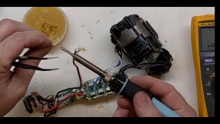 DeWalt DCD996 Hammer Drill Controller Repair [upl. by Gainer]