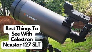 The BEST Things To SEE With The Celestron NexStar 127 SLT🔭 [upl. by Aerua451]