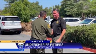 Shasta County Sheriffs Office undersheriff retires [upl. by Chara292]